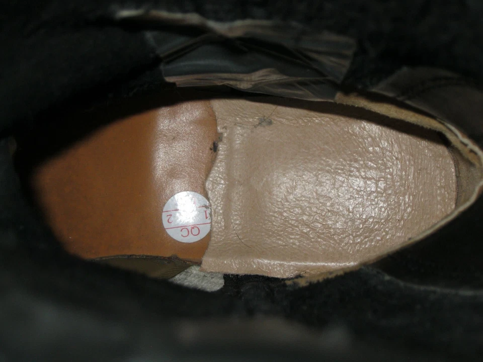 Mason Western Biker Motorcycle Cowboy Boots Black Size 8E2 753 S11 GUC! - Image 3 of 4