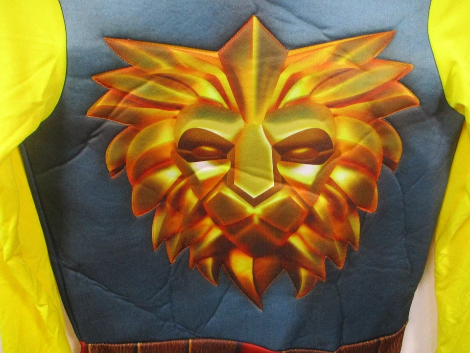 Disfraz Fortnite Potassius Peels túnica infantil grande solo Halloween amarillo Foto 2 de 4