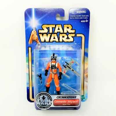 Hasbro スターウォーズ Commander Jorg Sacul Star Wars Saga 2002 Commander Jorg Sacul Action Figure