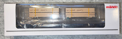 Marklin 47151 German DB Railways HO H0 1/87 scale freight flat car