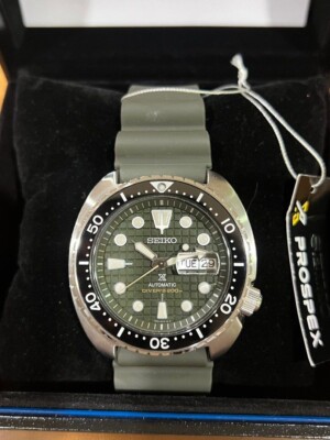 Seiko Prospex SRPE05K1 Kind Turtle Green Automatic Sapphire