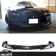 Fits 98-02 Chevy Camaro Front Bumper Lip Spoiler Splitter V Style Unpainted - Pu