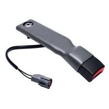 OEM NEW Front Left Driver Seat Belt Buckle Gray 99-07 Ford F250 F350 Super Duty