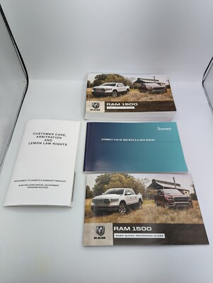 2020 DODGE RAM 1500 OWNERS MANUAL OPERATORS USER GUIDE BOOK  UCONNECT