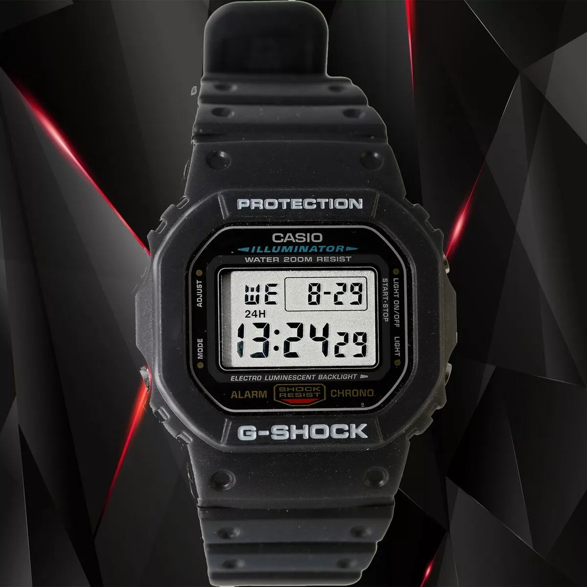 Casio G-Shock Classic Stopwatch Watch DW5600E-1V