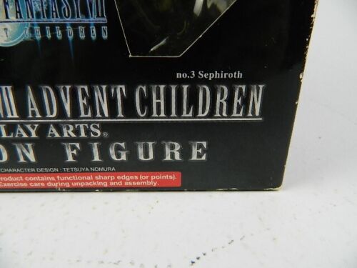 Final Fantasy VII Advent Children Nr. 3 Sephiroth Play Arts Actionfiguren CIB - Bild 2 von 5