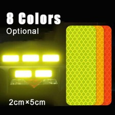 Car Bumper Reflective Stickers Reflective Warning Strip Tape Secure Reflector