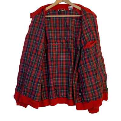 【希少】IZOD LACOSTE ヴィンテージチェックブルゾン 裏地キルティング Vintage Izod Lacoste Red Jacket | eBay