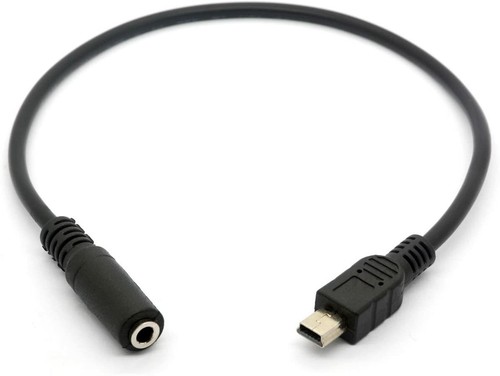 Cable adaptador de audio de audio mini USB macho a 3,5 mm hembra 5056273476535 eBay