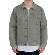 MEN'S BASIC CASUAL DENIM JACKET *7 COLORS *FAST SHIP