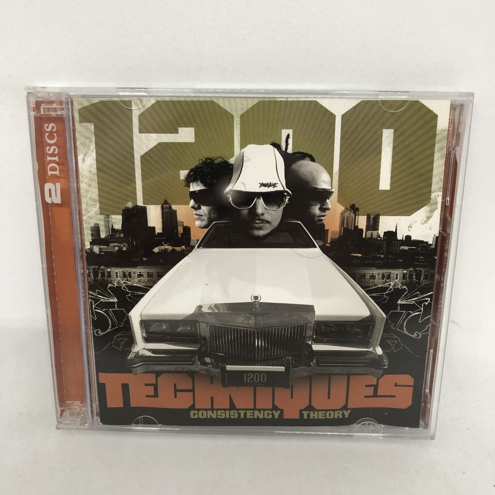 1200 Techniques CONSISTENCY THEORY (Deluxe w/ DVD) CD ACCEPTABLE CONDITION