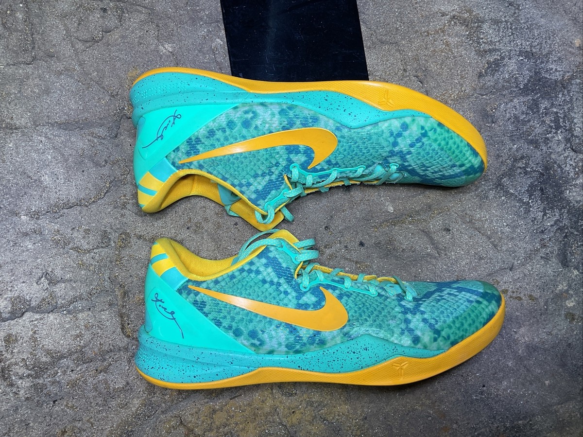 Nike Kobe 8 System Green Glow Size 13 (No Box) | eBay