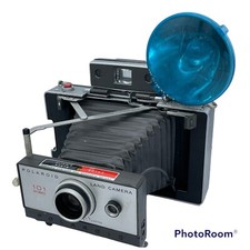 Polaroid Land Camera 101 Instant Film Automatic untested retro decor MCM vintage