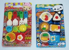 15 pcs Collector Eraser Cookware & Silverware Wholesale Party School Supply 