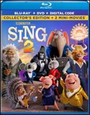 Sing 2 [Includes Digital Copy] [Blu-ray/DVD] by Garth Jennings: Used