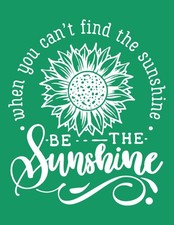 DGAGA Silk Screen Stencils,Sunflower Self 8.5 11 inches, sunflowers stencils