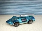 🔥 Hot Wheels Redline Shiny Aqua Rocket Bye-Baby! NEAR MINT!!