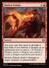 Molten Exhale - Tarkir: Dragonstorm #0113 MTG Magic The Gathering