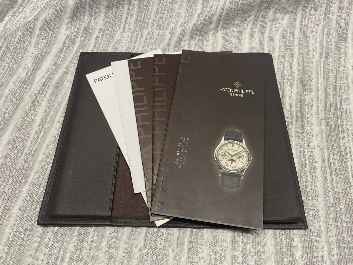 25+ Patek Philippe Watch Manuals, Guides & Catalogs for sale