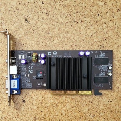 AOpen MX440 8X-V64 GeForce4 MX 440 64MB Retro AGP VGA TV-Out Composite* g701