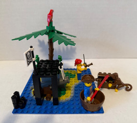 Vintage LEGO Pirates: SHIPWRECK ISLAND #6260~100% COMPLETE