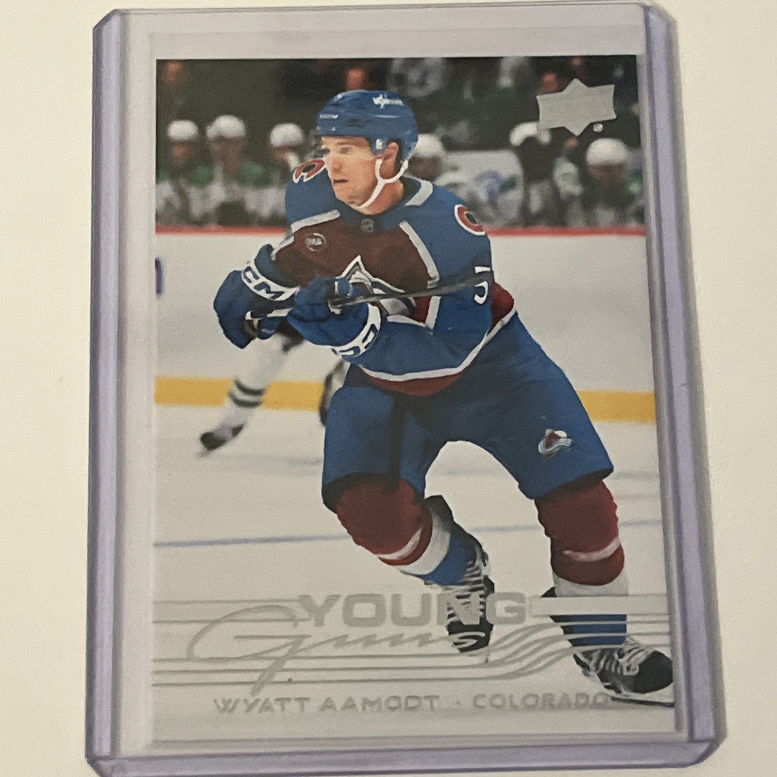 2025-26 Upper Deck **Youngs Guns Rookie** #458 Wyatt Aamodt YG RC