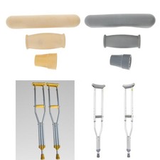 1 ensemble d'accessoires pour béquilles, coussinet de béquille +