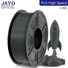JAYO PLA High Speed Gray 1.75mm 3D Printer Filament 600mm/s Fast Printing 1.1KG