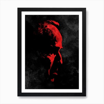 Godfather Profile Art Print Framed Wall Art Poster Canvas Print Picture