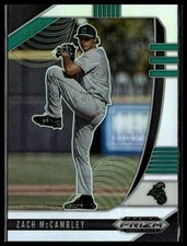 2020 Panini Prizm Draft Picks #PDP75 Zach McCambley Silver Prizm