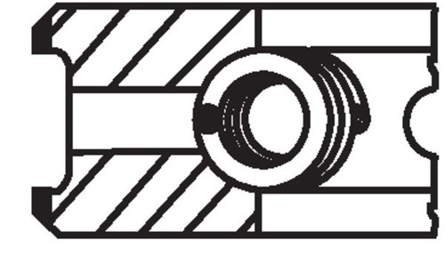 MAHLE 629 20 V0 Piston Ring Kit for CHEVROLET,HONDA,ISUZU,MAZDA,OPEL,VAUXHALL - Bild 3 von 3