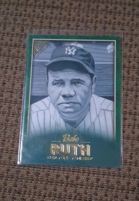 2018 Topps Gallery - Babe Ruth #150 Green /99
