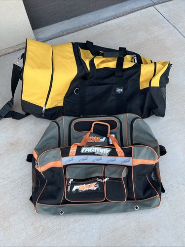 2 Gear Bags Factory FMX Racing & Team Gear bag Mv dirt bike enduro motorcycle