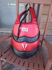 Title Boxing Classic Command Body Protector 2.0 - Red/Black Size Reg