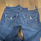 True Religion Men’s Blue Straight Fit Denim Jeans Medium Wash 5-Pocket — photo 3