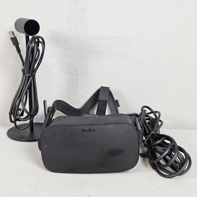 Oculus Rift CV1 VR Headset + 1 Sensor - Untested / Sold As-Is 