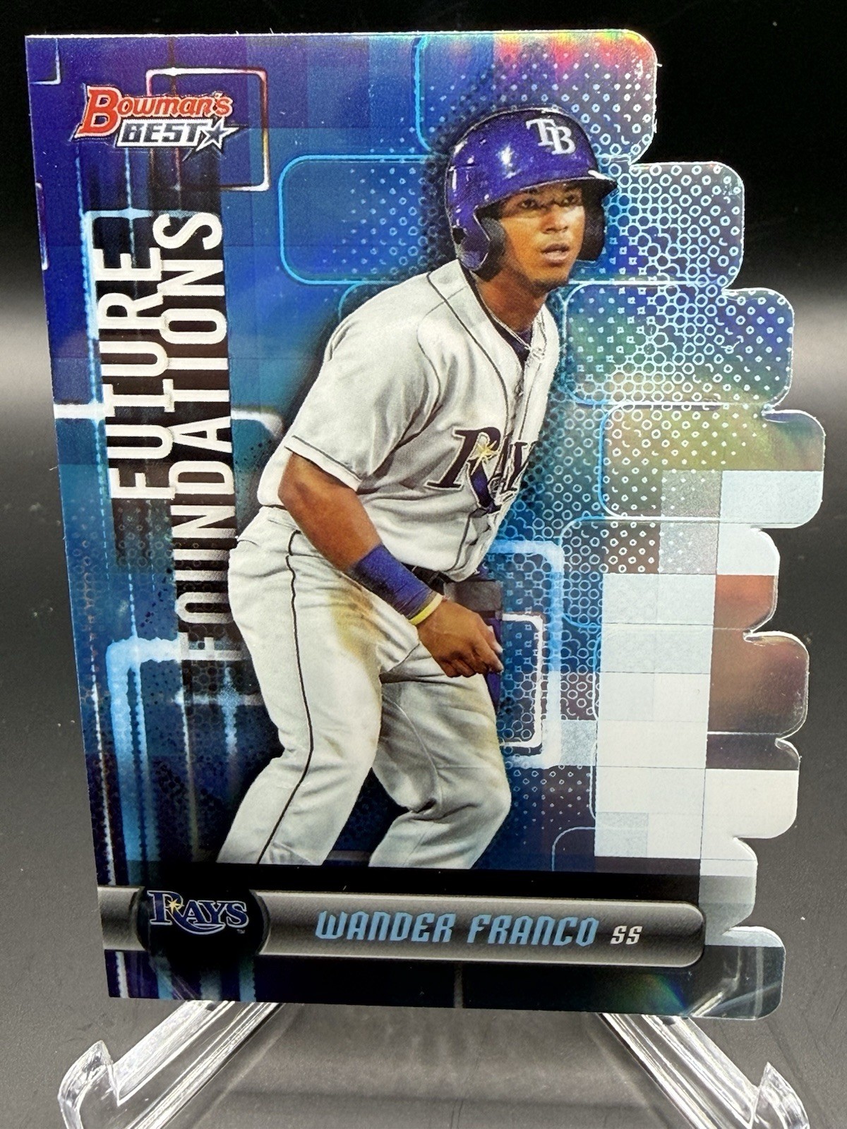 2019 Bowman's Best - Future Foundations Die Cuts Wander Franco #FF-WF (RC)