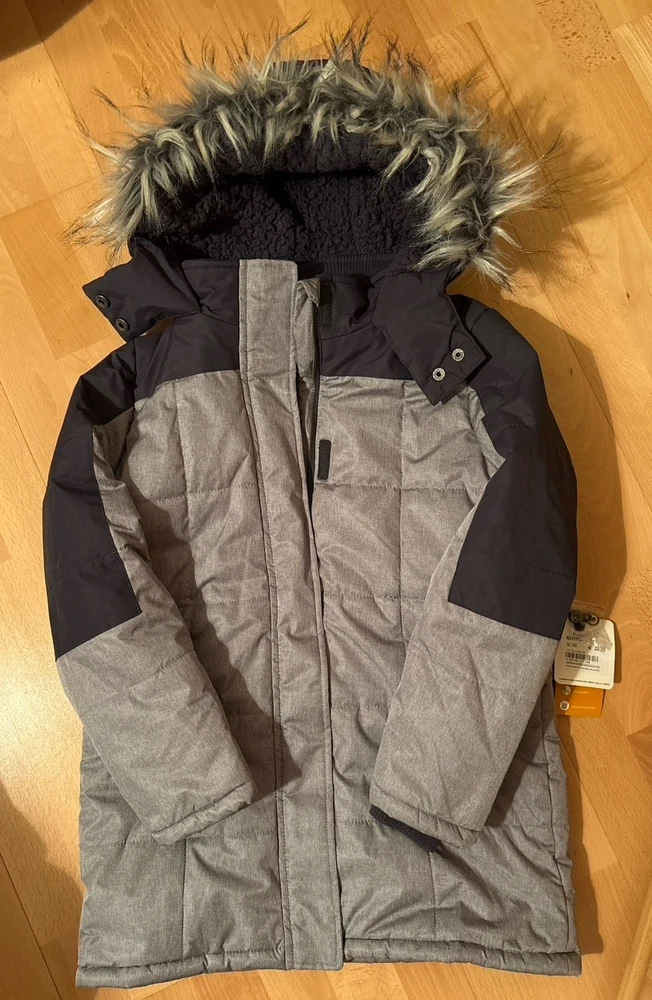 Winterjacke mit Kapuze Yigga Größe 140 Parka Kaum Getragen Top Zustand