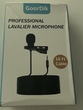 Lavalier Microphone Clip-On Lapel Wired Mini ...