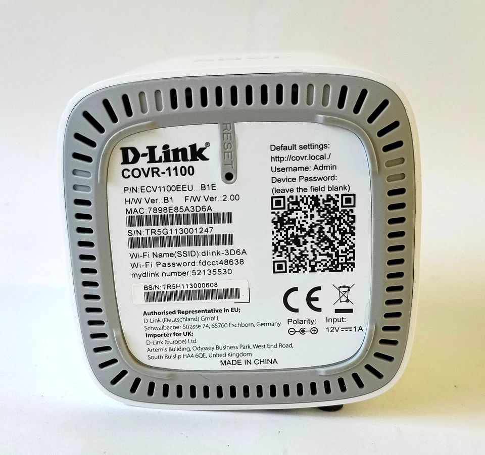 D-Link COVR-1100 | Dual Band Whole Home Mesh Wi-Fi Router - Image 3 of 4