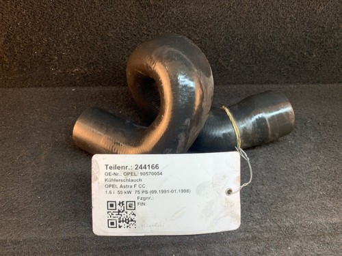 244166 Kühlerschlauch OPEL Astra F CC 90570054 1.6 i