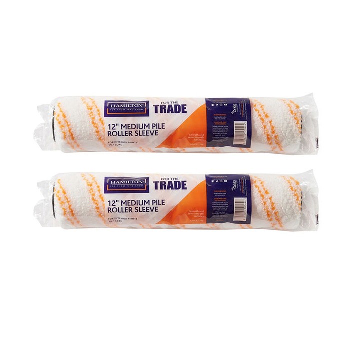 Hamilton For The Trade Decorating Walls 12"" Medium Pile Paint Roller Sleeve - Image 9