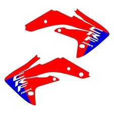 CRF150R 2007-2026 shroud graphics 25 style Bl...