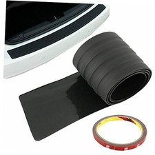 90cm/104cm Car Rear Bumper Sill Body Guard Protector Rubber Plate 90 8CM BLACK