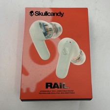 Skullcandy Rail True-Wireless Earbuds Bone Orange Glow S2RLW-Q751