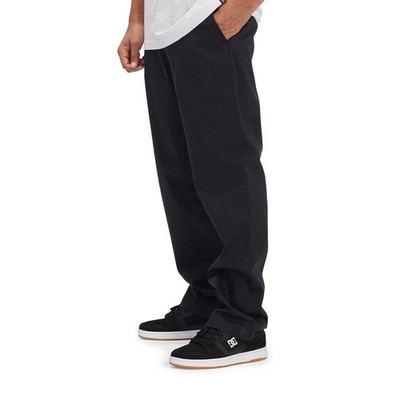 DC Worker Relaxed Chino Pants - Black (SP25)