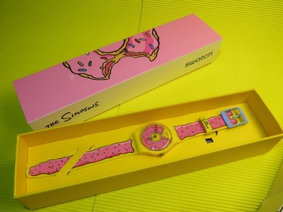 Swatch Special - THE SIMPSONS / SECONDS OF SWEETNESS - SO29Z134  in NEU & OVP