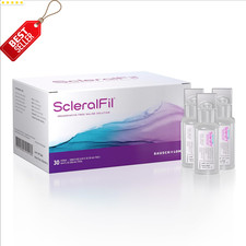Scleralfil Preservative Free Saline Solution 30 Single Use Vials US