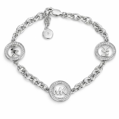 Michael Kors Armband MKJ4730040 Damen Silberfarben Gliederarmband NEU OVP
