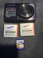 Samsung TL100 12.2MP Digital Camera - Black Tested